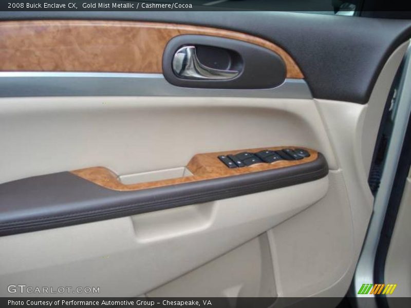 Gold Mist Metallic / Cashmere/Cocoa 2008 Buick Enclave CX