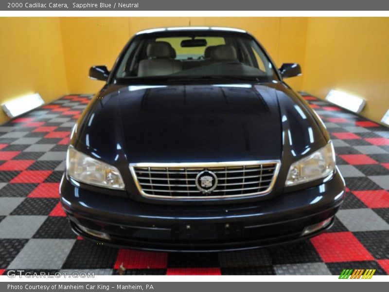 Sapphire Blue / Neutral 2000 Cadillac Catera