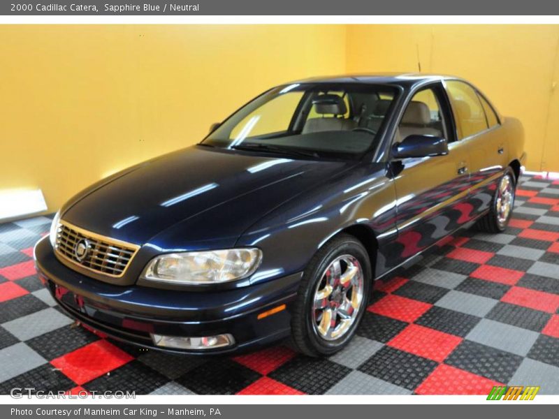 Sapphire Blue / Neutral 2000 Cadillac Catera