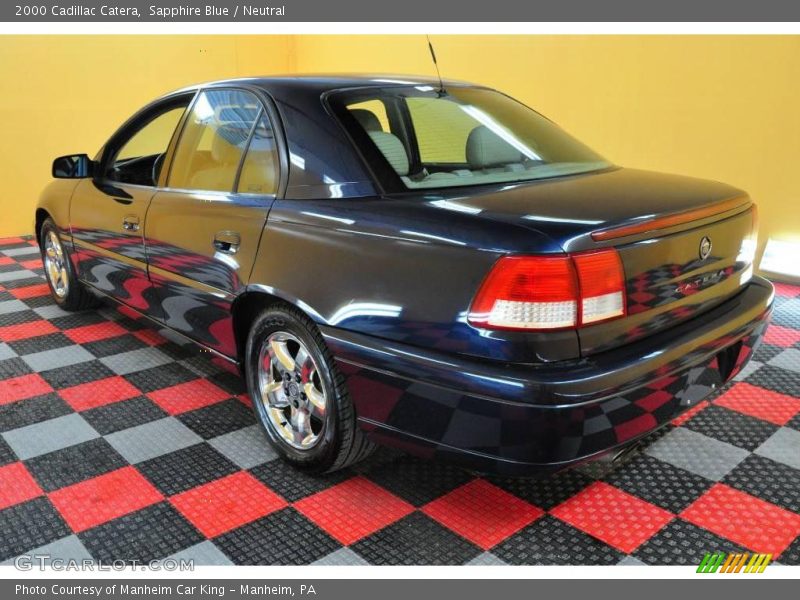 Sapphire Blue / Neutral 2000 Cadillac Catera