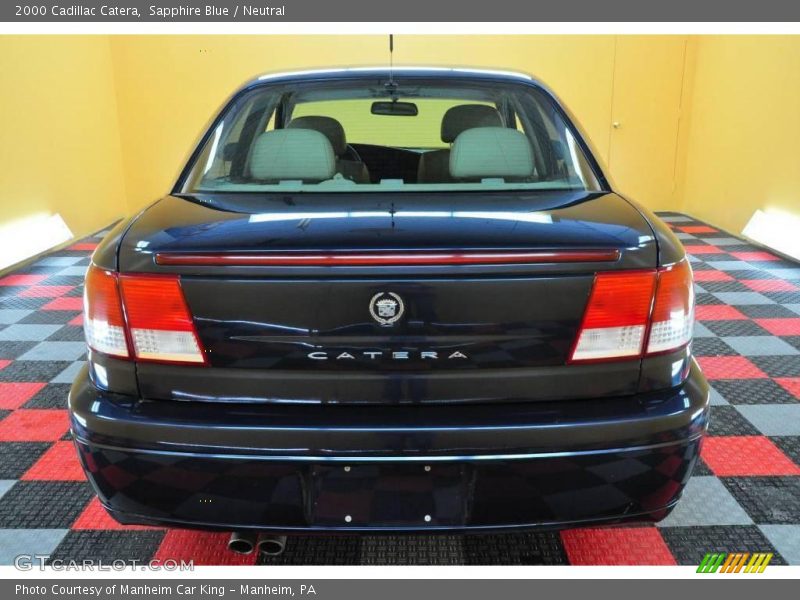 Sapphire Blue / Neutral 2000 Cadillac Catera