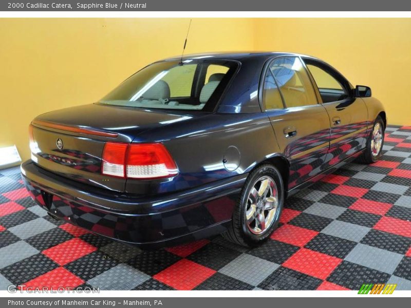 Sapphire Blue / Neutral 2000 Cadillac Catera