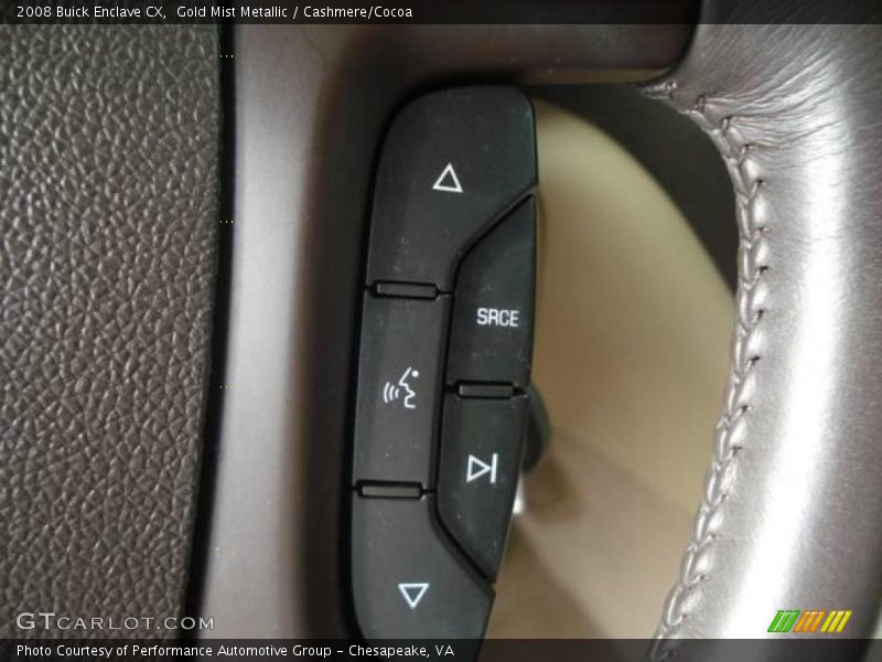 Gold Mist Metallic / Cashmere/Cocoa 2008 Buick Enclave CX