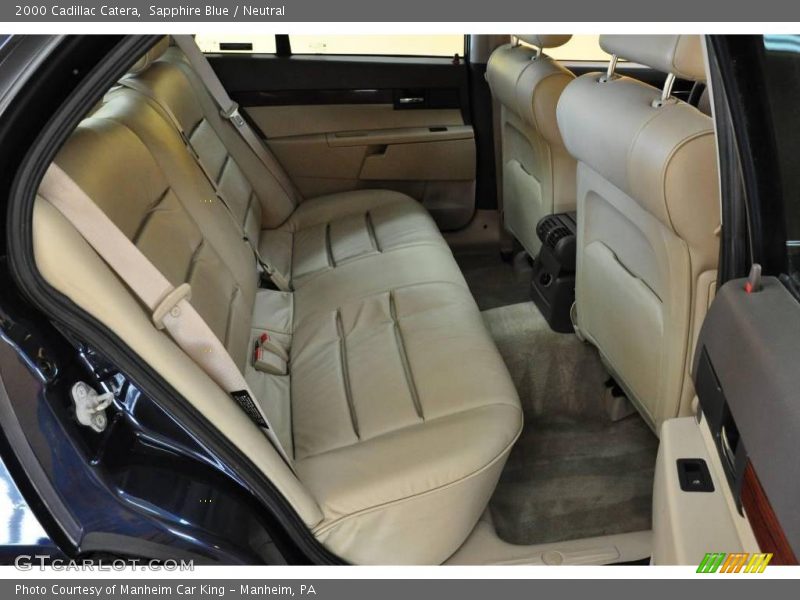 Sapphire Blue / Neutral 2000 Cadillac Catera