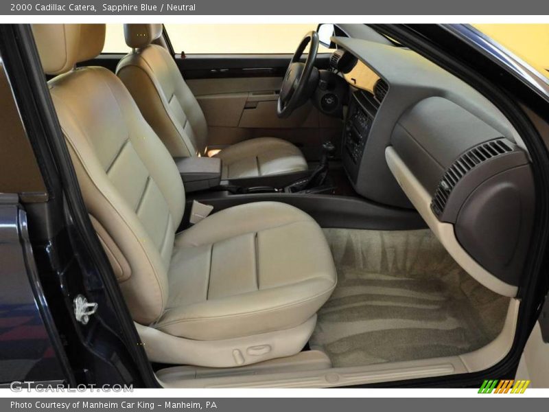 Sapphire Blue / Neutral 2000 Cadillac Catera