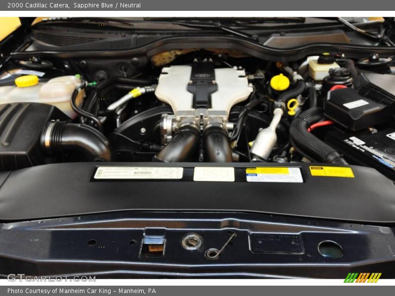 Sapphire Blue / Neutral 2000 Cadillac Catera