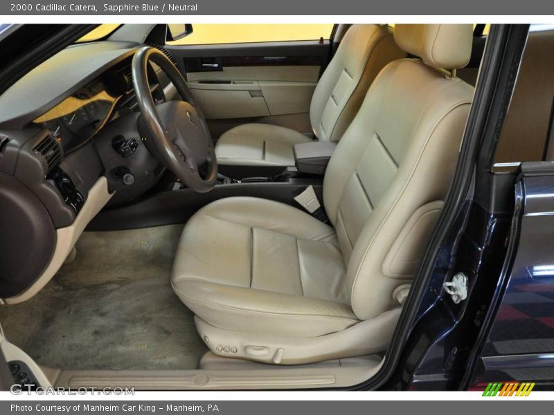 Sapphire Blue / Neutral 2000 Cadillac Catera