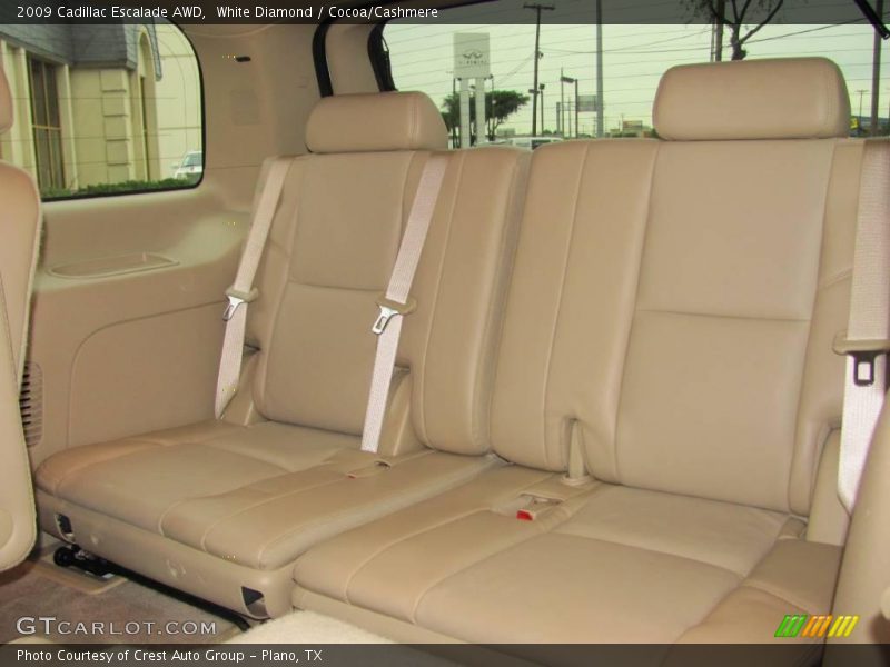 White Diamond / Cocoa/Cashmere 2009 Cadillac Escalade AWD