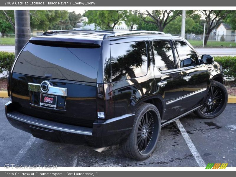 Black Raven / Ebony/Ebony 2009 Cadillac Escalade