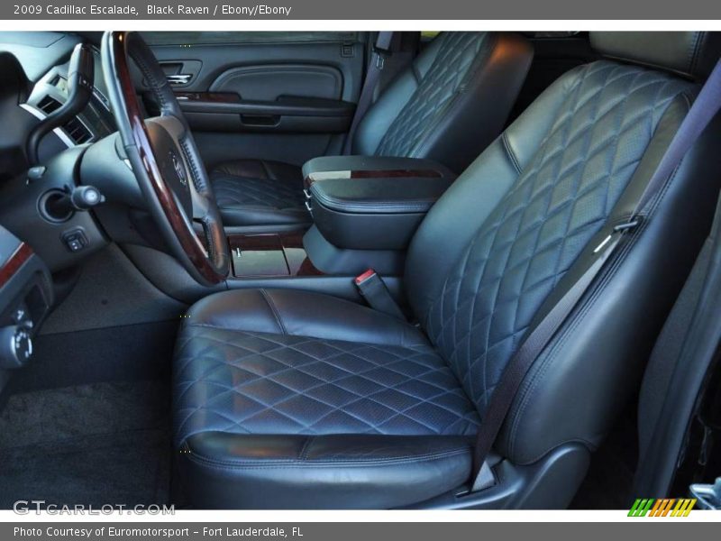 Black Raven / Ebony/Ebony 2009 Cadillac Escalade