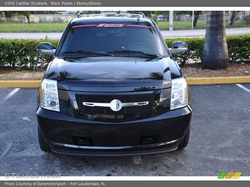 Black Raven / Ebony/Ebony 2009 Cadillac Escalade