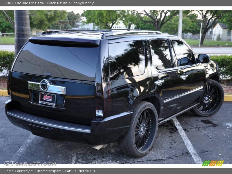 Black Raven / Ebony/Ebony 2009 Cadillac Escalade