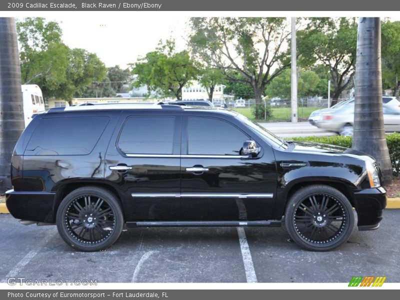 Black Raven / Ebony/Ebony 2009 Cadillac Escalade