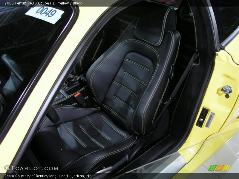 Yellow / Black 2005 Ferrari F430 Coupe F1