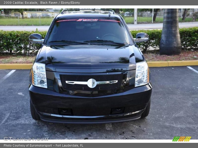 Black Raven / Ebony/Ebony 2009 Cadillac Escalade