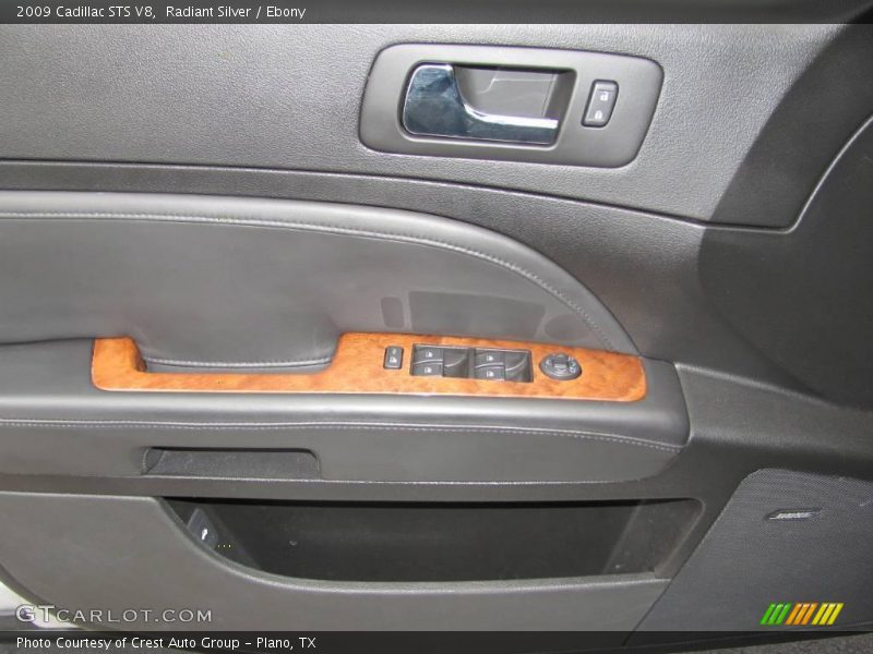 Radiant Silver / Ebony 2009 Cadillac STS V8