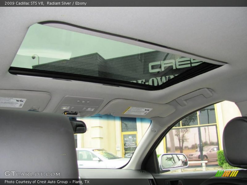 Radiant Silver / Ebony 2009 Cadillac STS V8