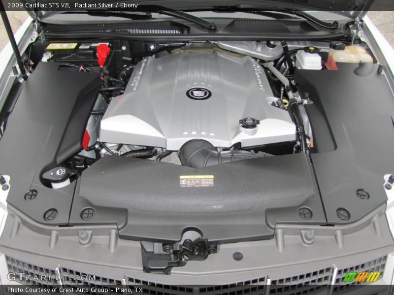 Radiant Silver / Ebony 2009 Cadillac STS V8