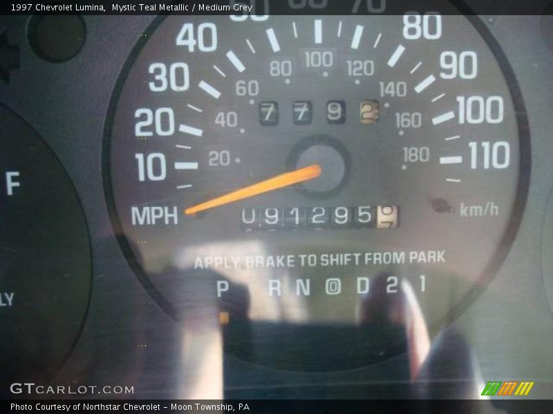 Mystic Teal Metallic / Medium Grey 1997 Chevrolet Lumina