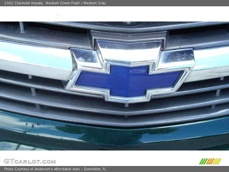 Medium Green Pearl / Medium Gray 2002 Chevrolet Impala