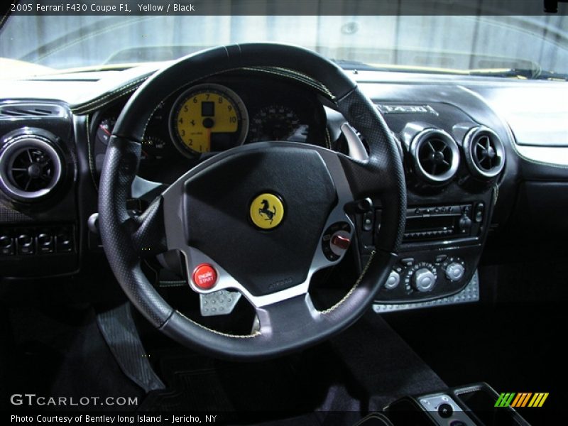 Yellow / Black 2005 Ferrari F430 Coupe F1