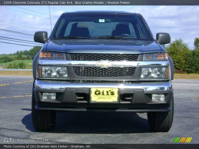 Blue Granite Metallic / Medium Pewter 2006 Chevrolet Colorado Z71 Regular Cab 4x4