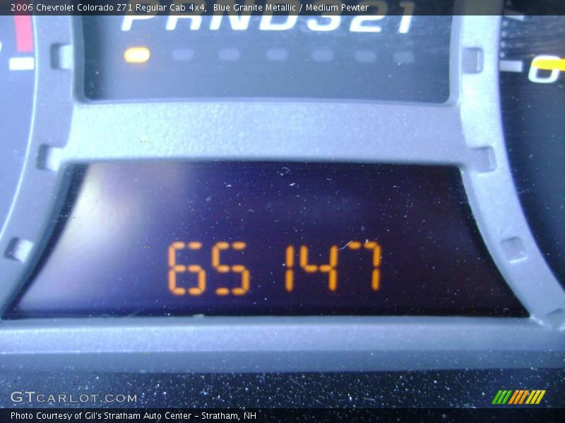 Blue Granite Metallic / Medium Pewter 2006 Chevrolet Colorado Z71 Regular Cab 4x4