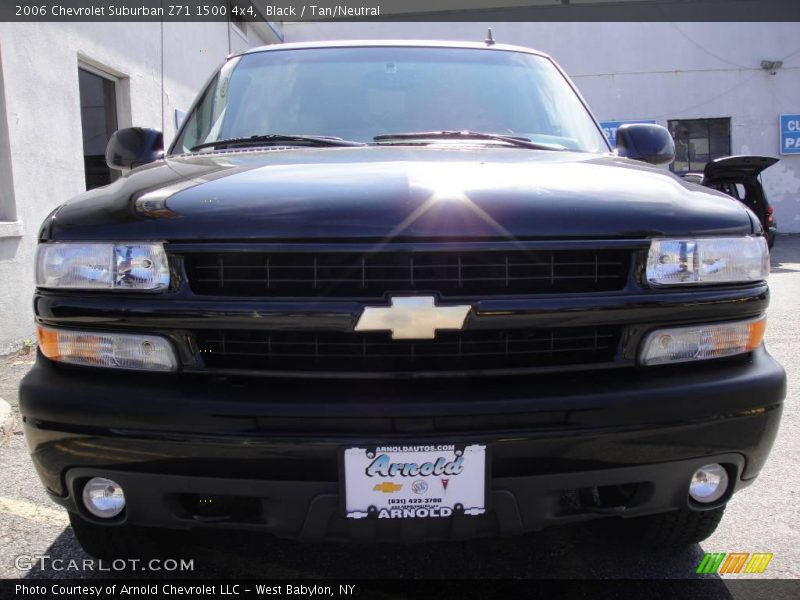 Black / Tan/Neutral 2006 Chevrolet Suburban Z71 1500 4x4