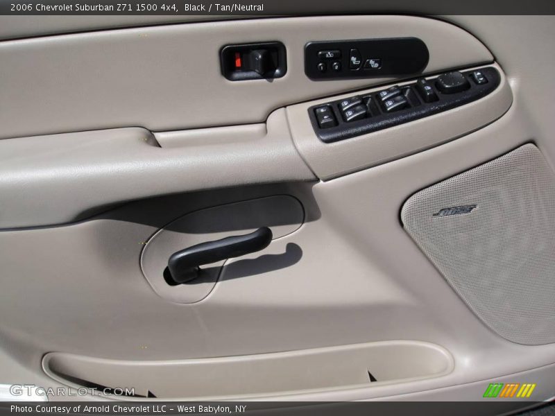 Black / Tan/Neutral 2006 Chevrolet Suburban Z71 1500 4x4
