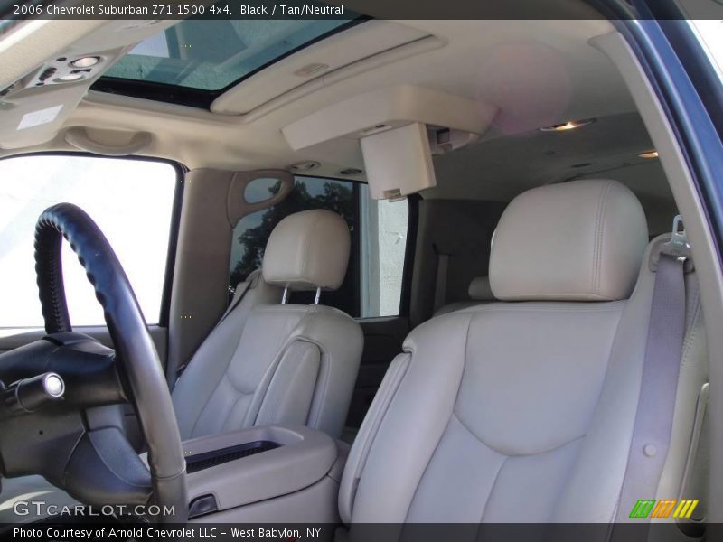 Black / Tan/Neutral 2006 Chevrolet Suburban Z71 1500 4x4