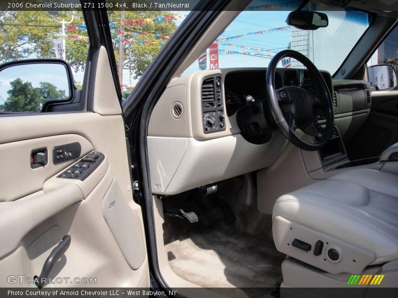 Black / Tan/Neutral 2006 Chevrolet Suburban Z71 1500 4x4