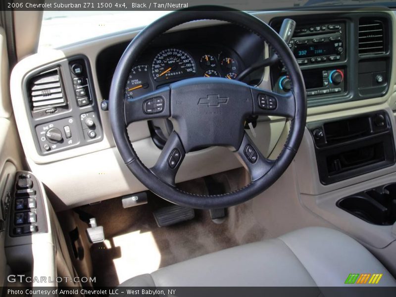 Black / Tan/Neutral 2006 Chevrolet Suburban Z71 1500 4x4