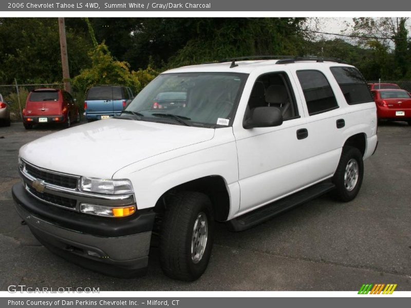 Summit White / Gray/Dark Charcoal 2006 Chevrolet Tahoe LS 4WD