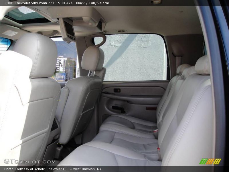 Black / Tan/Neutral 2006 Chevrolet Suburban Z71 1500 4x4