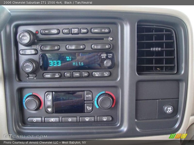 Black / Tan/Neutral 2006 Chevrolet Suburban Z71 1500 4x4