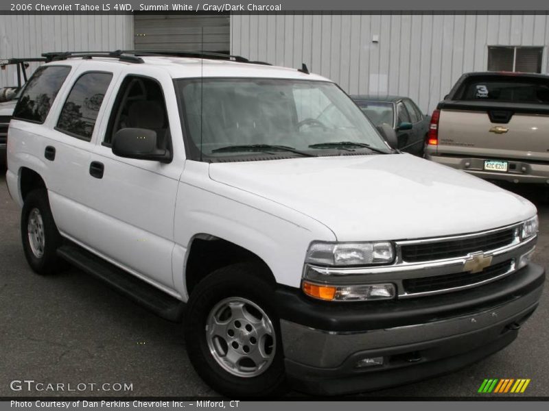 Summit White / Gray/Dark Charcoal 2006 Chevrolet Tahoe LS 4WD