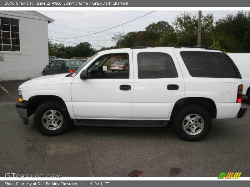 Summit White / Gray/Dark Charcoal 2006 Chevrolet Tahoe LS 4WD