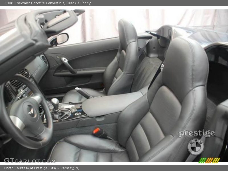 Black / Ebony 2008 Chevrolet Corvette Convertible