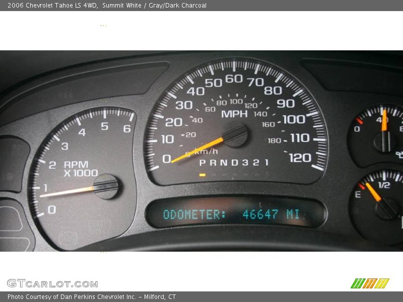 Summit White / Gray/Dark Charcoal 2006 Chevrolet Tahoe LS 4WD