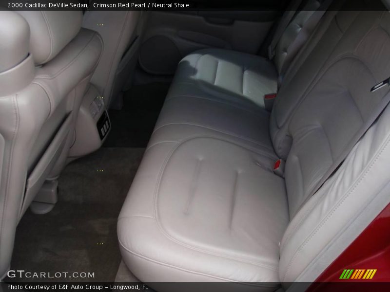Crimson Red Pearl / Neutral Shale 2000 Cadillac DeVille Sedan