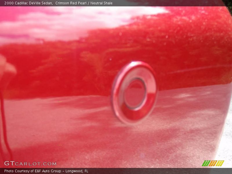 Crimson Red Pearl / Neutral Shale 2000 Cadillac DeVille Sedan