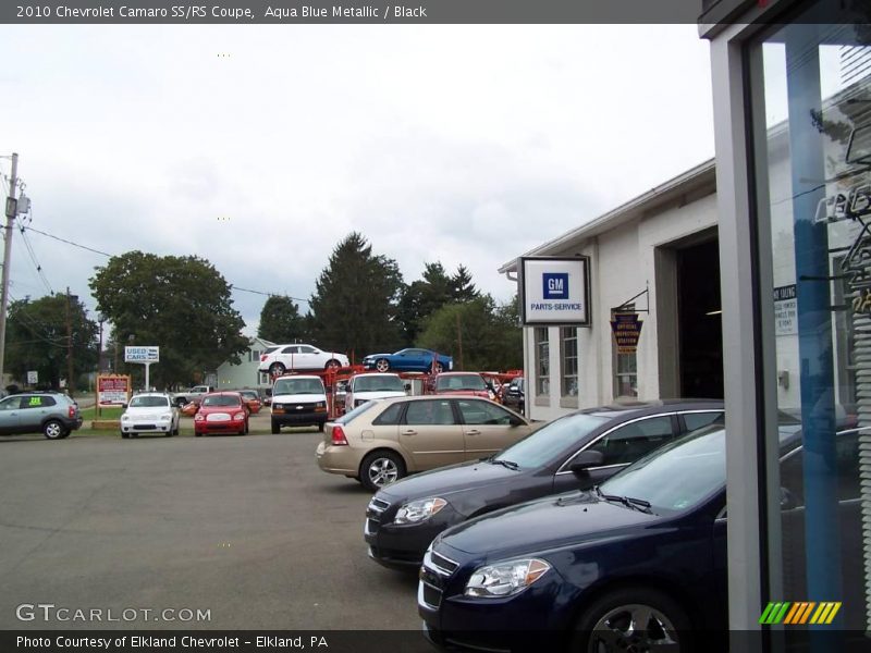 Aqua Blue Metallic / Black 2010 Chevrolet Camaro SS/RS Coupe
