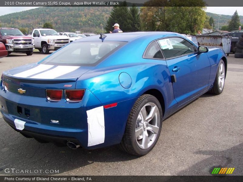 Aqua Blue Metallic / Black 2010 Chevrolet Camaro SS/RS Coupe