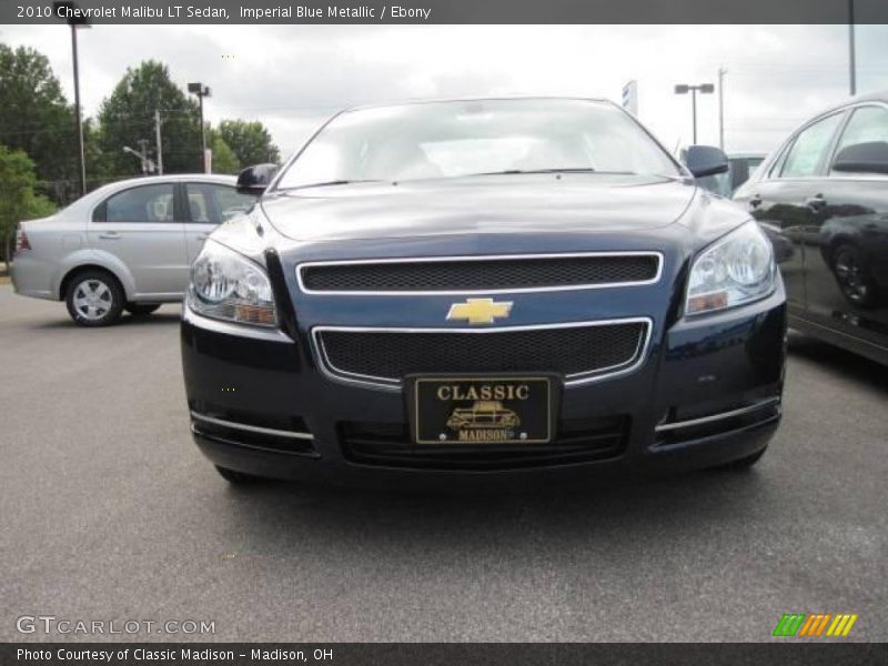 Imperial Blue Metallic / Ebony 2010 Chevrolet Malibu LT Sedan