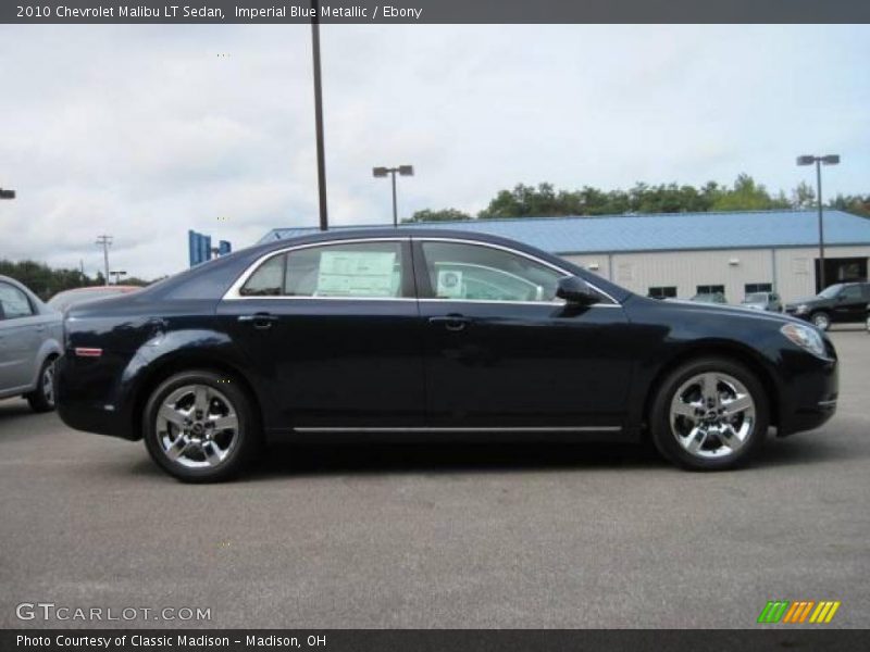 Imperial Blue Metallic / Ebony 2010 Chevrolet Malibu LT Sedan