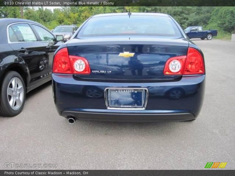Imperial Blue Metallic / Ebony 2010 Chevrolet Malibu LT Sedan