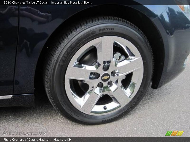 Imperial Blue Metallic / Ebony 2010 Chevrolet Malibu LT Sedan