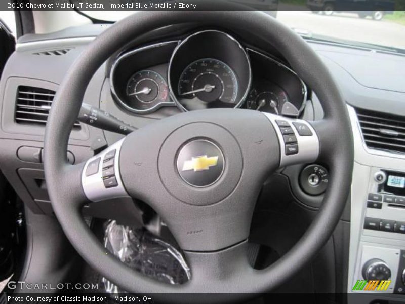 Imperial Blue Metallic / Ebony 2010 Chevrolet Malibu LT Sedan