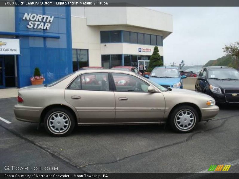 Light Sandrift Metallic / Taupe 2000 Buick Century Custom