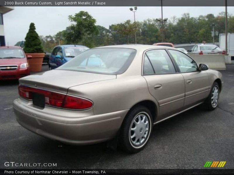 Light Sandrift Metallic / Taupe 2000 Buick Century Custom